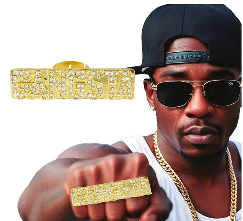 Anillo Gangsta de Rapero
