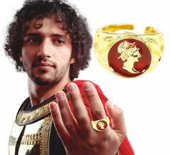 Goldener römischer Ring