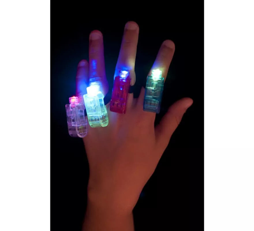 Translation missing: de.Anillos con luz en colores surtidos 4 unidades
