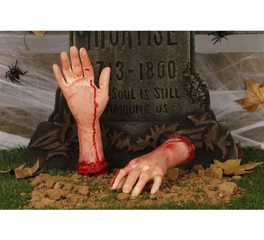 Antebrazo y Mano con sangre 32 cm