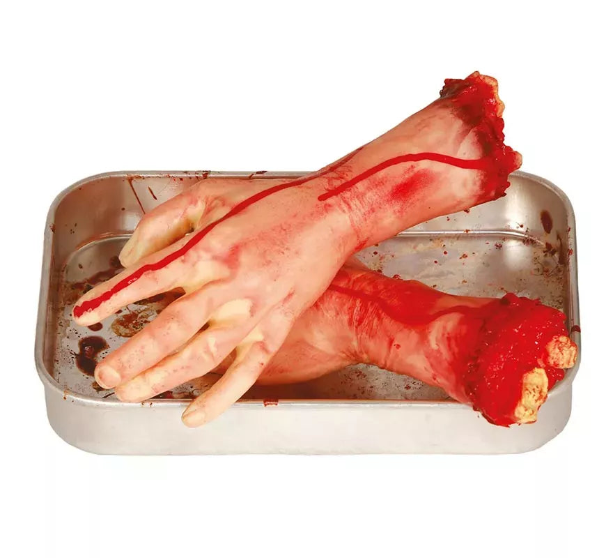 Translation missing: de.Antebrazo y Mano con sangre 32 cm