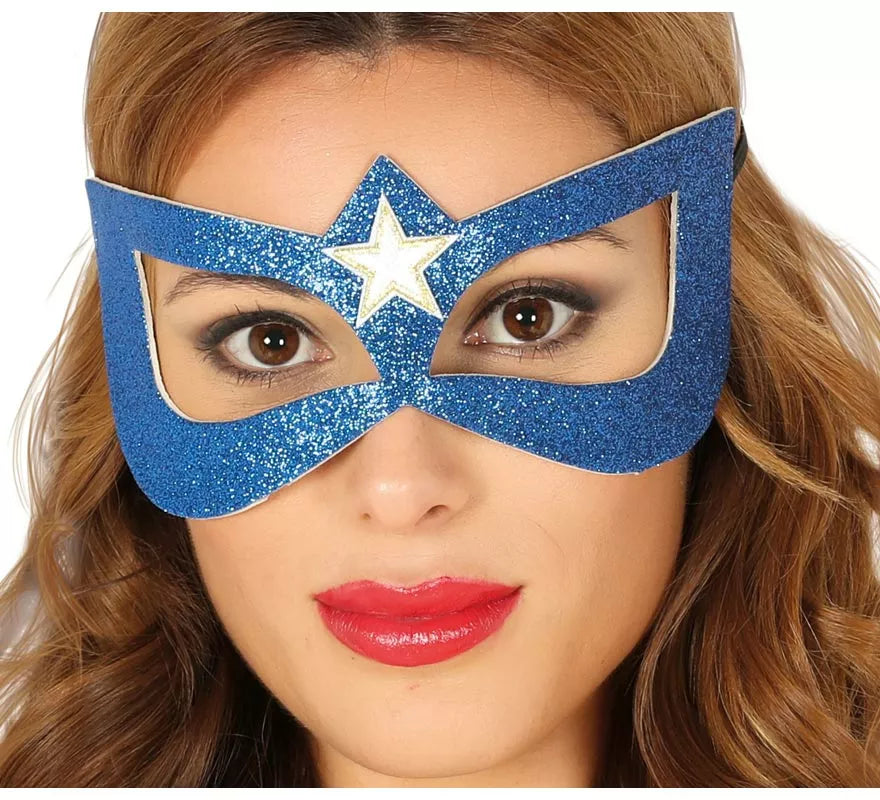 Translation missing: de.Antifaz Azul de Mujer maravilla