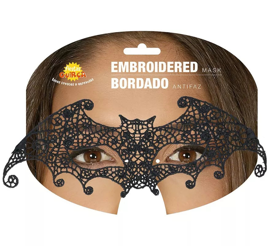 Antifaz bordado de Murciélago