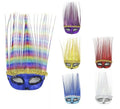 Antifaz Carnaval con línea de espigas colores surtidos