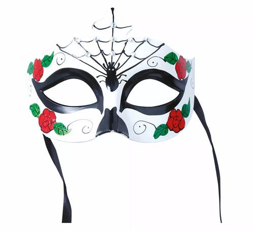 Antifaz de Catrina con Araña