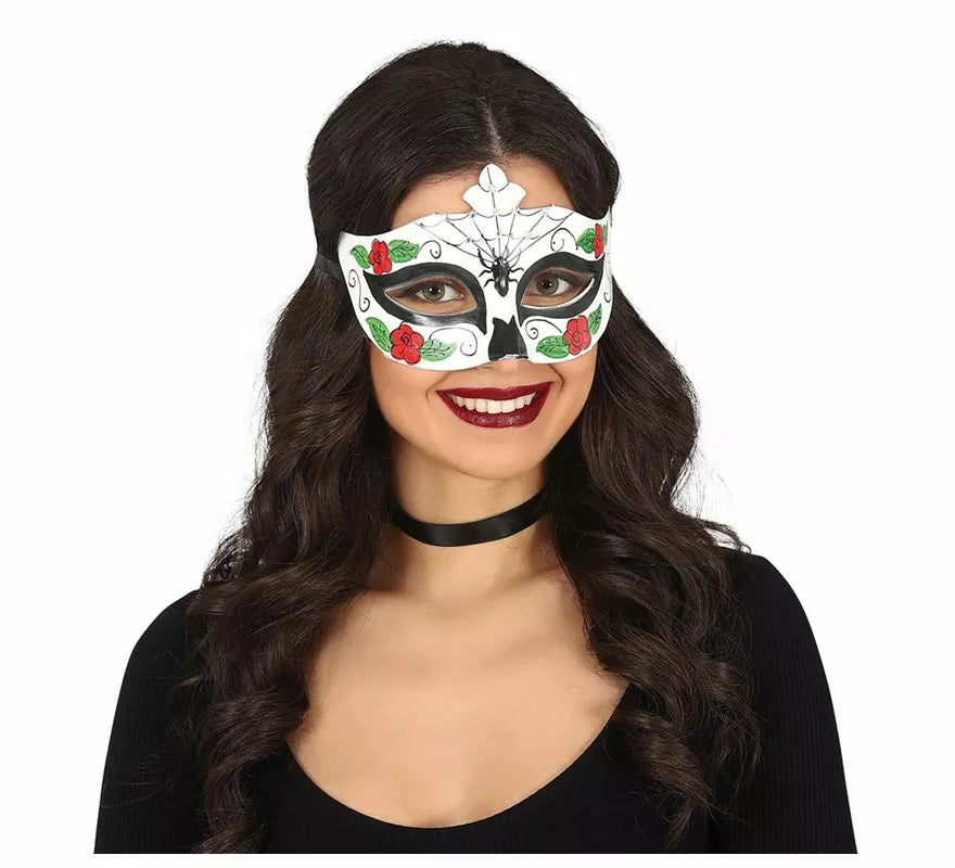 Translation missing: de.Antifaz de Catrina con Araña