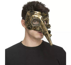 Steampunk Maske lange Nase