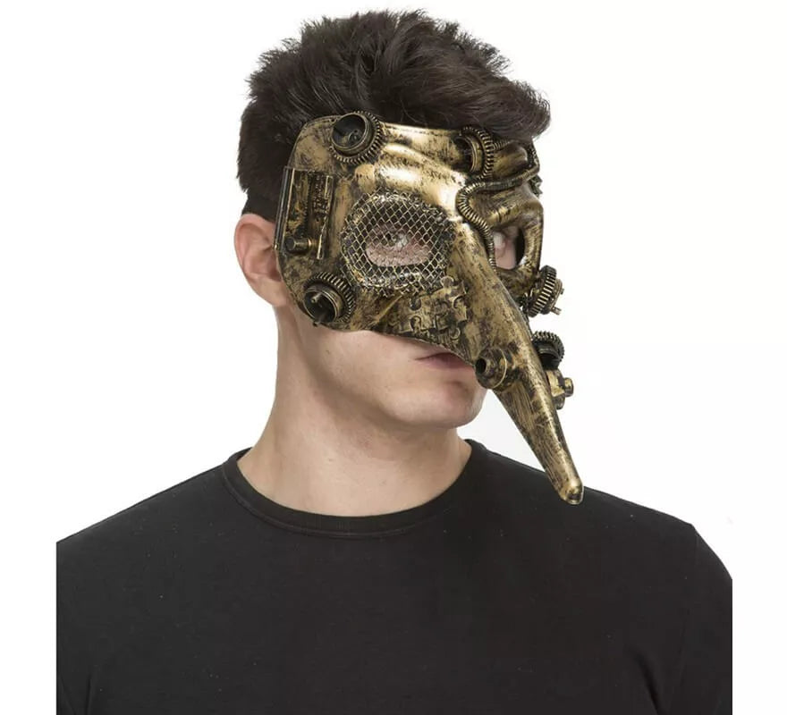Translation missing: de.Antifaz de Steampunk Nariz Larga