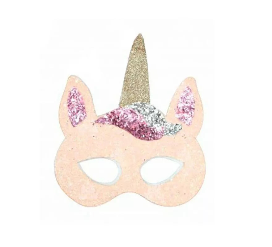 Translation missing: de.Antifaz de Unicornio brillante rosa