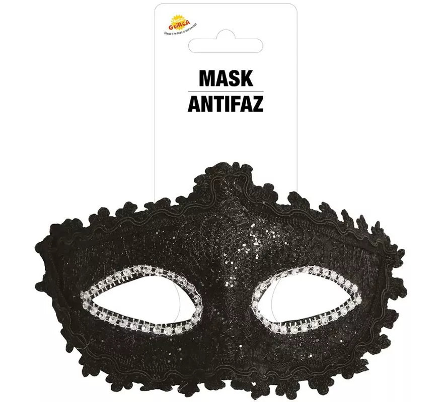 Translation missing: de.Antifaz decorado negro