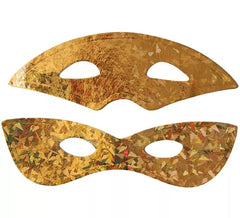 Goldene Maske in verschiedenen Modellen