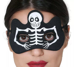 Kinderskelettmaske für Halloween