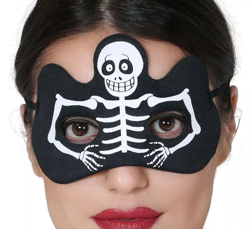 Translation missing: de.Antifaz Esqueleto infantil para Halloween