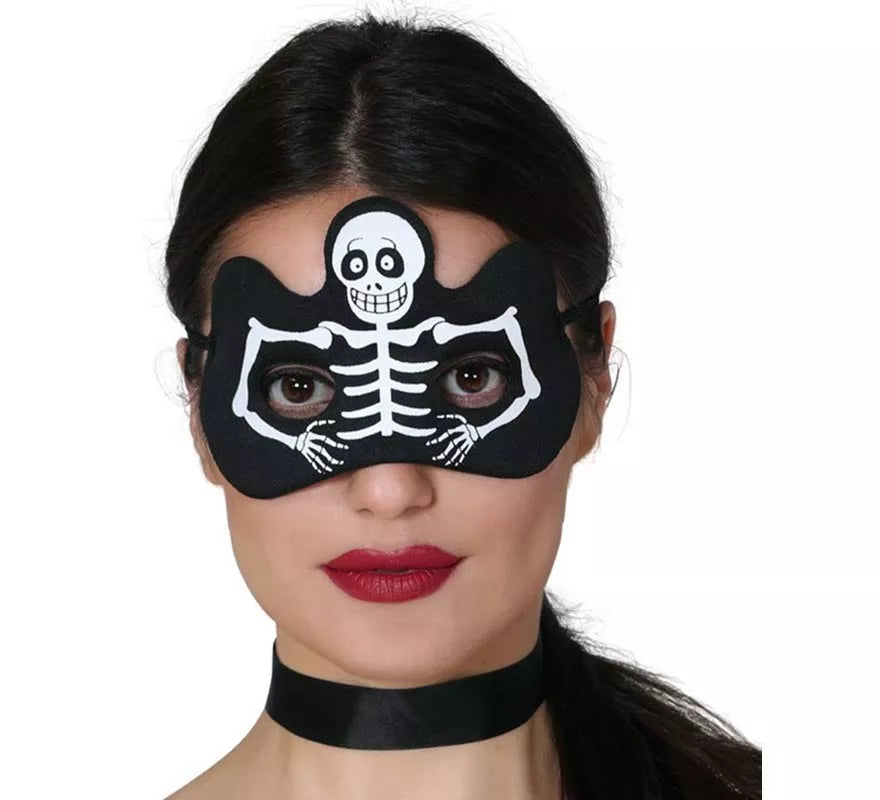 Translation missing: de.Antifaz Esqueleto infantil para Halloween