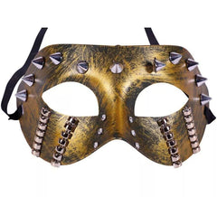 Steampunk-Maske mit Spießen