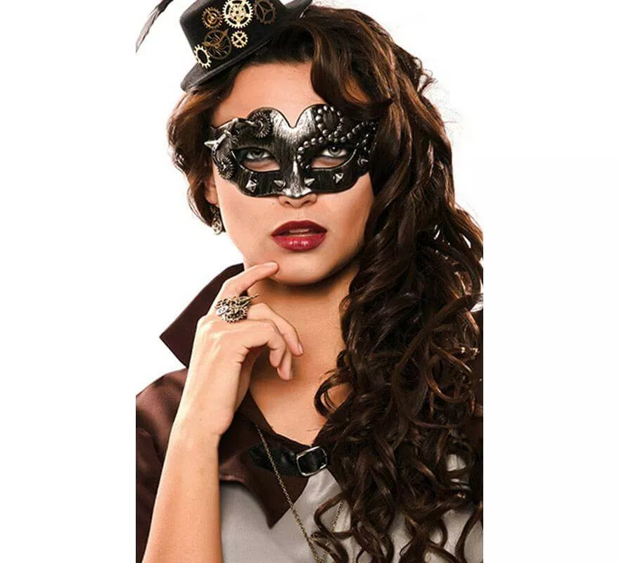 Antifaz Steampunk en 2 modelos surtidos