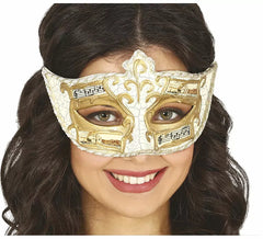 Venezianische Maske mit Partitur