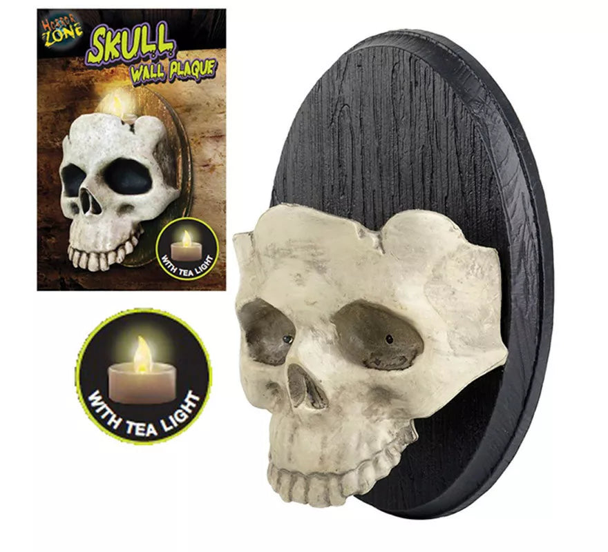 Translation missing: de.Aplique Calavera con Luz de 30,5X20,3X12,7 cm