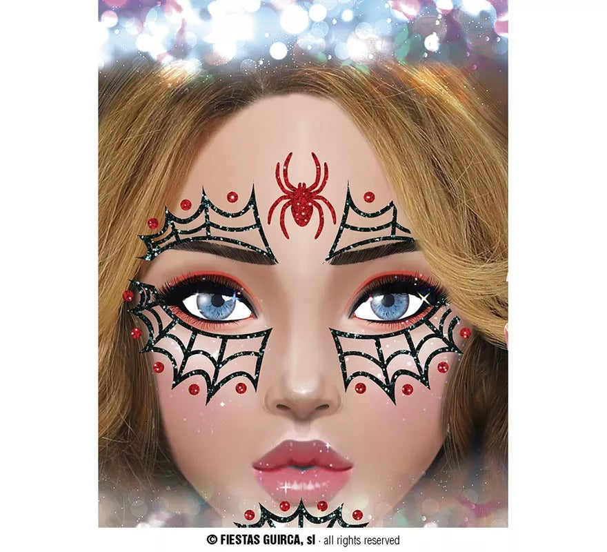Translation missing: de.Brillantina Facial Spiderweb de 20x20 cm