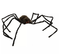 Braune und schwarze Spinne mit Licht 150x100x17 cm