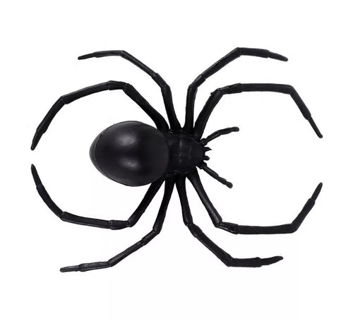 Araña Negra Aterradora de 16X12,5X3 cm