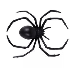 16 x 12,5 x 3 cm Gruselige schwarze Spinne