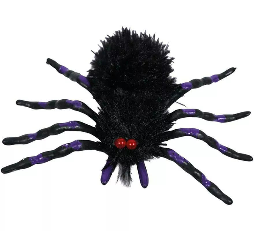 Translation missing: de.Araña Negra y Morada de 18x12 cm