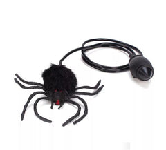 Springspinne mit 14x20 cm großem Knopf
