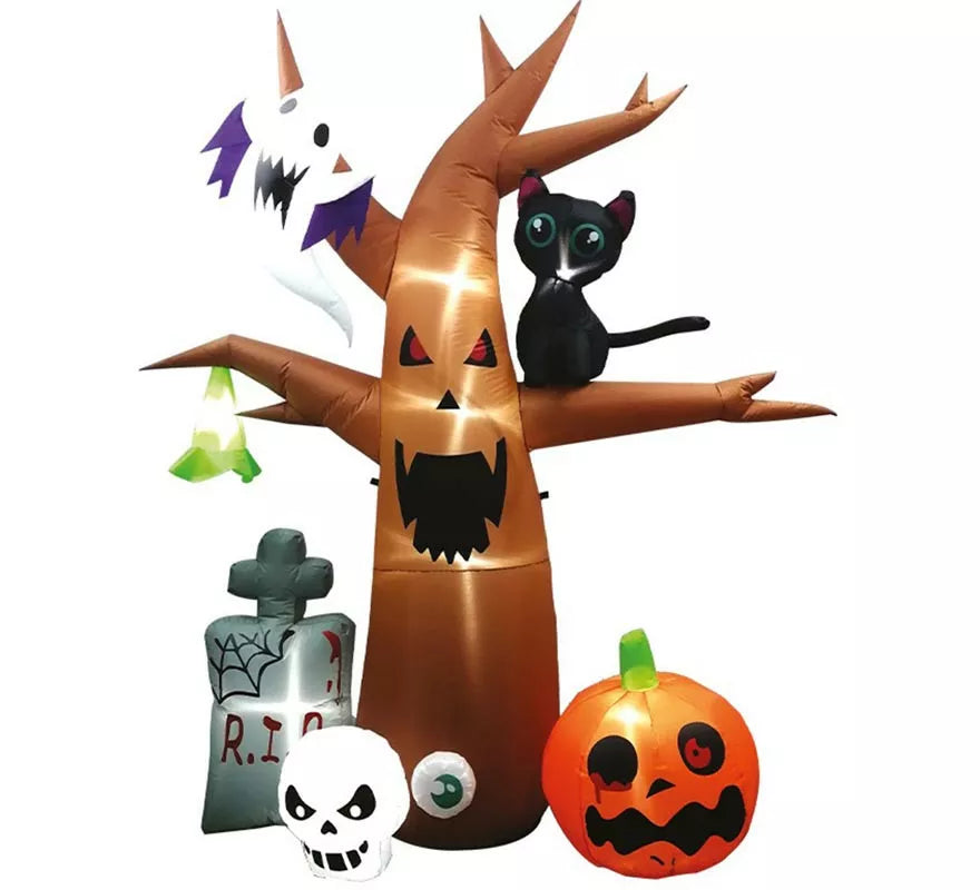 Translation missing: de.Árbol Auto Hinchable de Halloween con LEDs de 240 cm