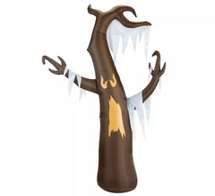 Selbstaufblasbarer Halloween-Zauberbaum mit Beleuchtung, 244 cm