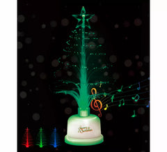 Weihnachtsbaum mit Licht und Musik, 4,5 x 15 cm