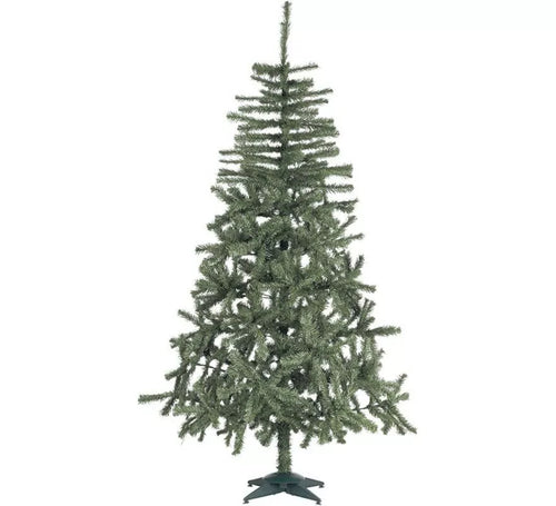 Árbol de Navidad Douglas de 696 Ramas de 210 cm con Pie Metálico