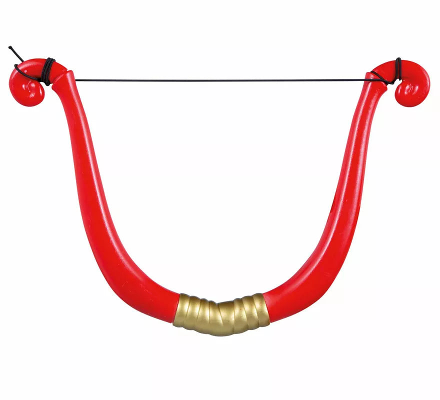 Translation missing: de.Arco Rojo de Cupido con Flecha de 58 cm
