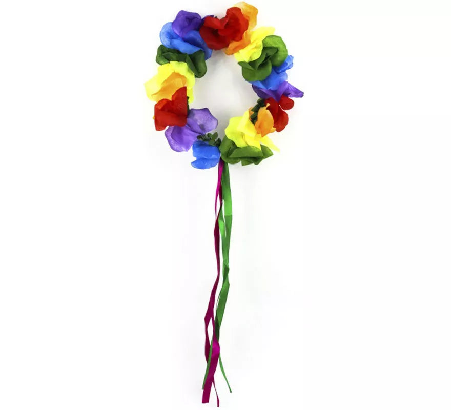 Translation missing: de.Aro de Flores Hawái con cinta