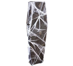 Dekorationssarg mit Spinnweben 160 cm