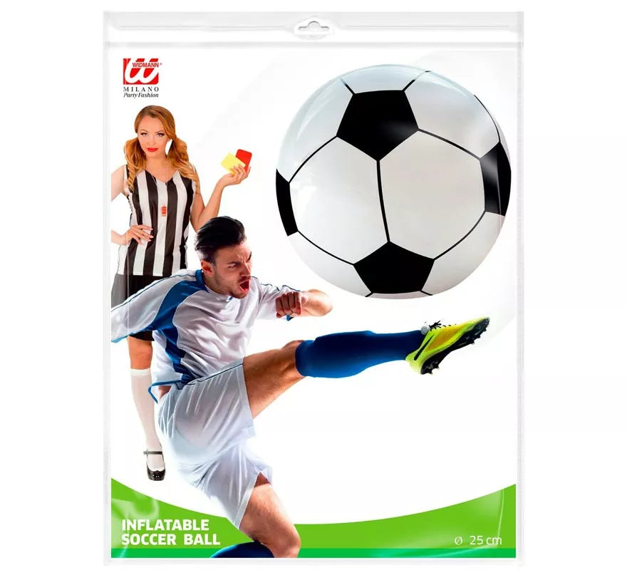 Balón de Fútbol hinchable de juguete de 25 cm