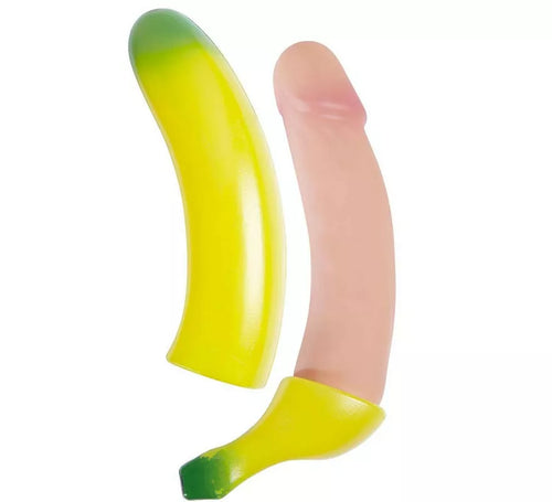 Banana con Pene que lanza líquido