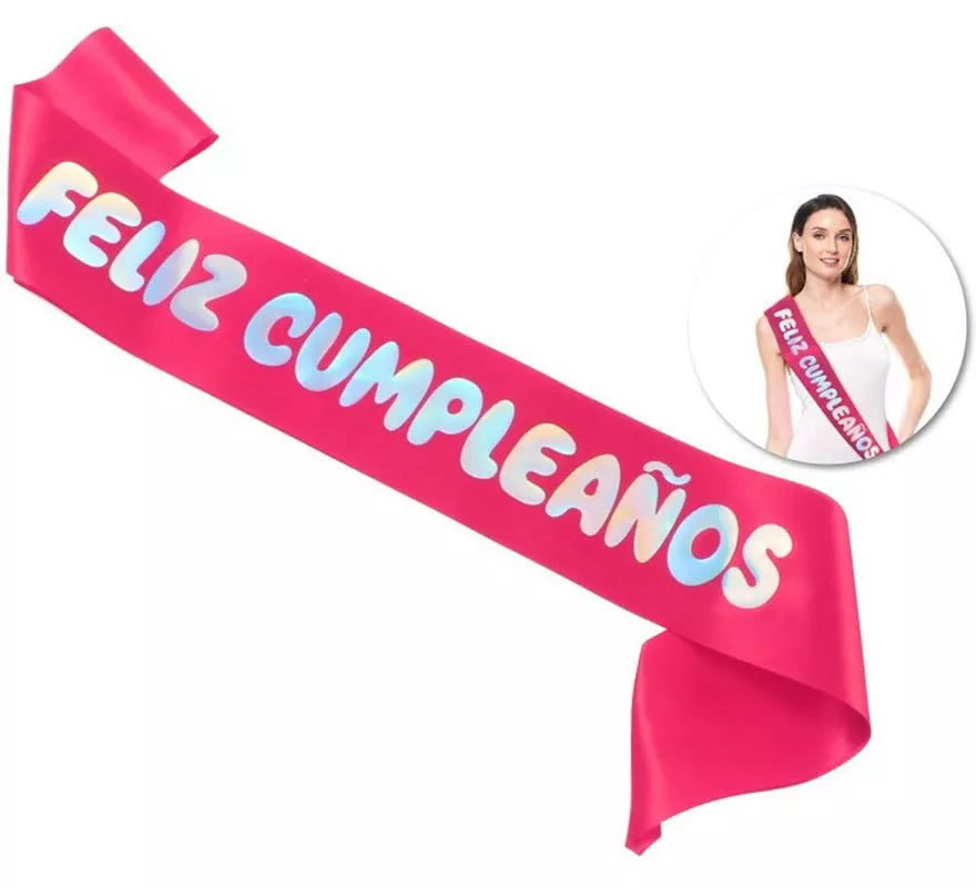 Translation missing: de.Banda Feliz Cumpleaños de 160x9,5 cm en varios colores
