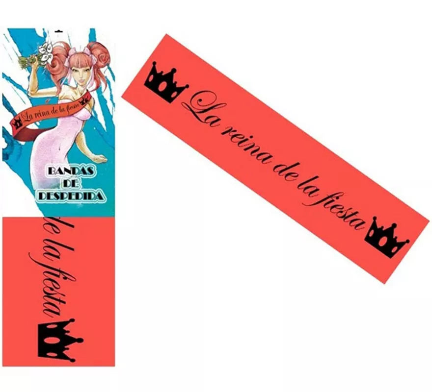Translation missing: de.Banda La Reina de La Fiesta rosa de 80 cm