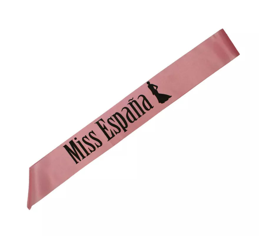 Translation missing: de.Banda Miss España de 80 cm en colores surtidos
