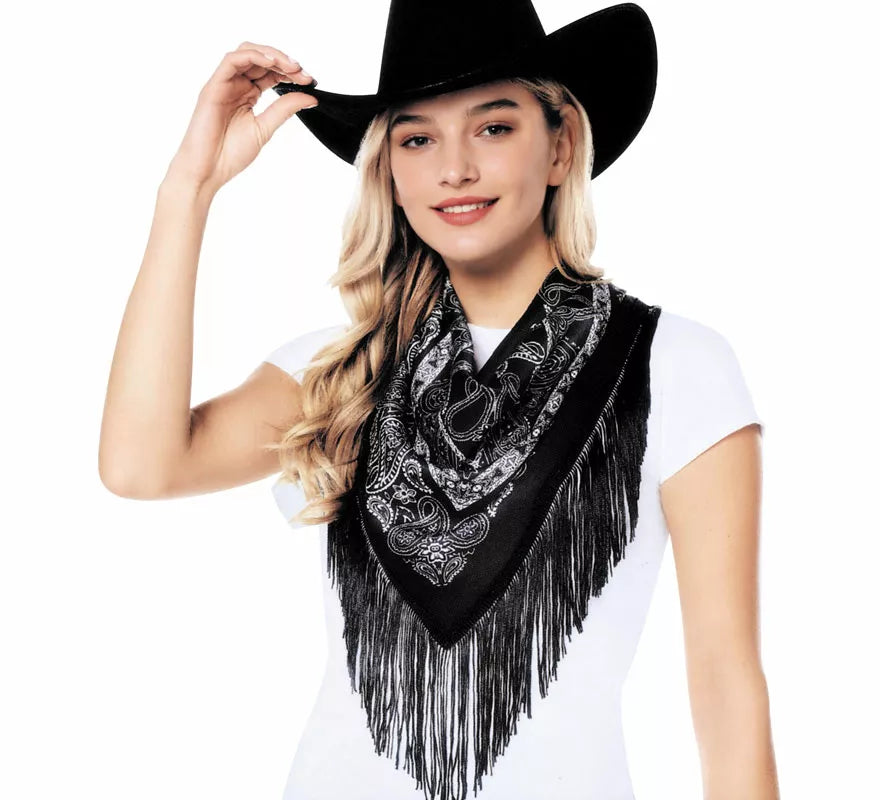 Translation missing: de.Bandana de Vaquero del Oeste con Flecos