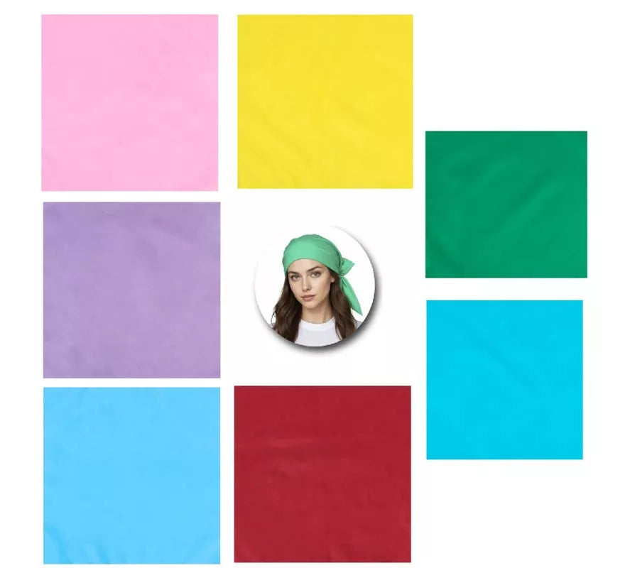 Translation missing: de.Bandana en varios colores de 54x54 cm adulto