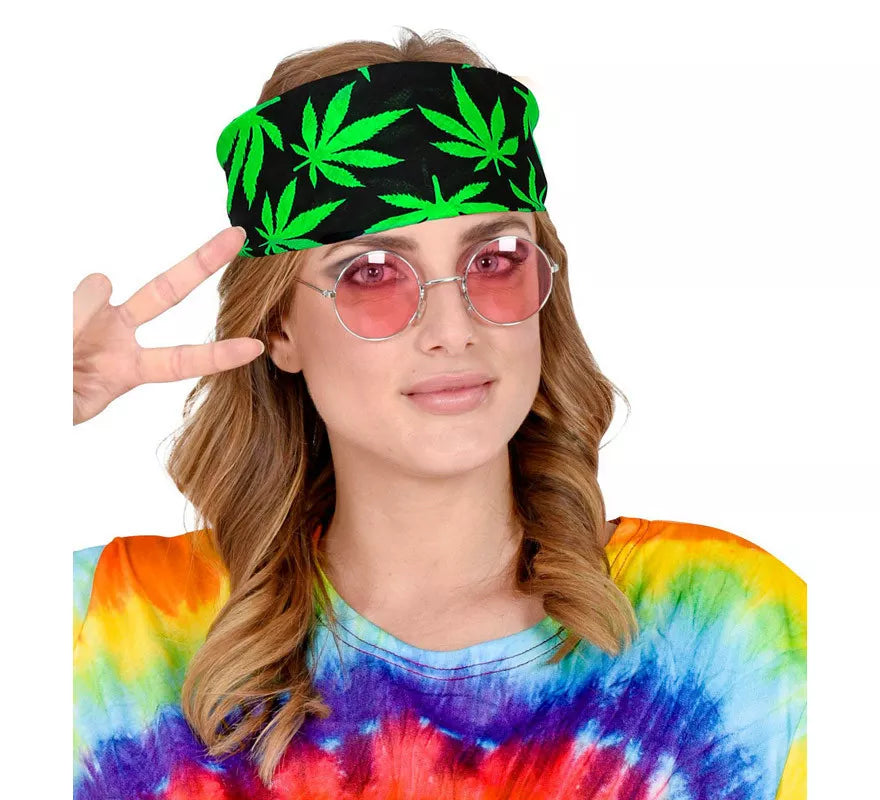 Translation missing: de.Bandana Hojas de Marihuana de 55X55 cm