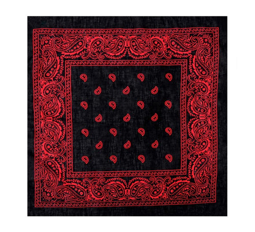Bandana o Pañuelo Paisley Off de 54x54 cm en varios colores