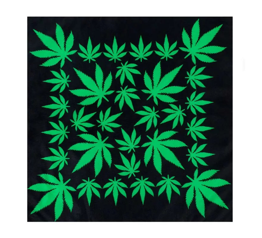 Translation missing: de.Bandana Rastafari hierba de 54x54 cm