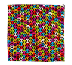 Friedenssymbol Bandana 55X55 cm