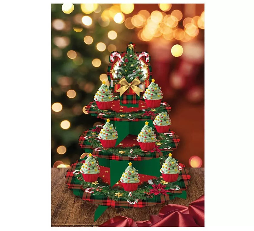 Translation missing: de.Bandeja Árbol de Navidad de 3 Pisos de 40x30 cm