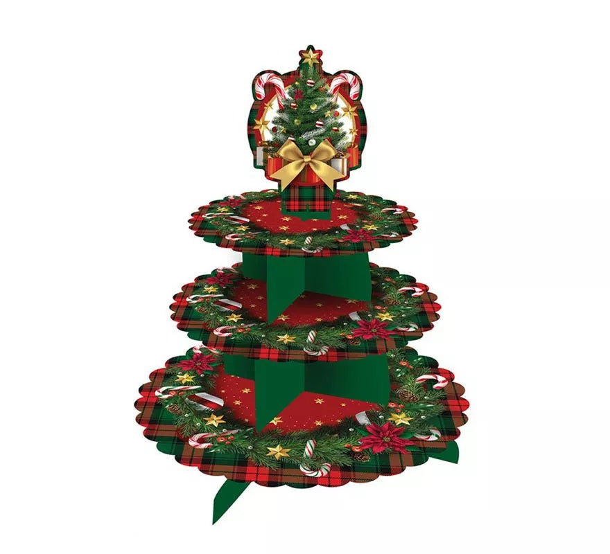 Translation missing: de.Bandeja Árbol de Navidad de 3 Pisos de 40x30 cm