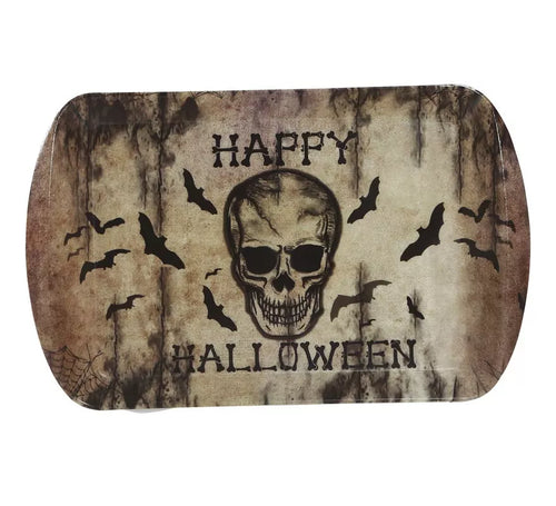 Bandeja con Calavera de 39x24 cm