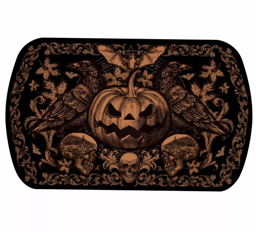 Translation missing: de.Bandeja de Calabaza Gótica de plástico de 39x24 cm